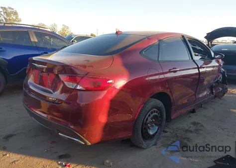 2015 Chrysler 200 S z USA, uszkodzony, nr VIN 1C3CCCBG5FN516841